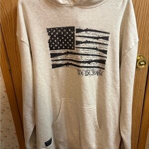 Howitzer Mens “We the People” Graphic Flag Hoodie 2XL